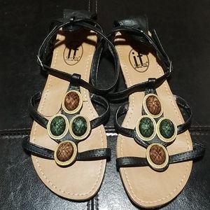 Beaded sandals